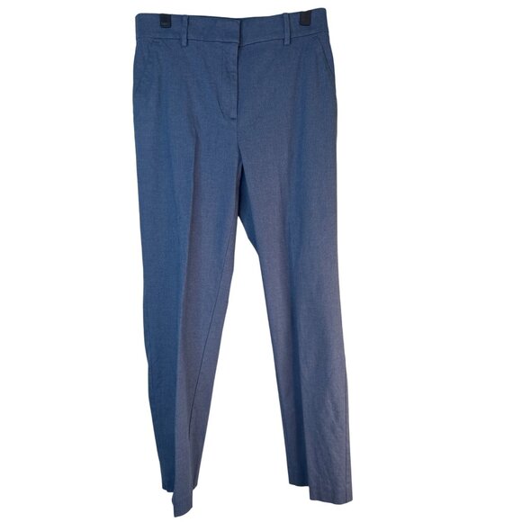 Ann Taylor Loft 6T Womens Curvy Dress Pants Blue - Picture 1 of 12